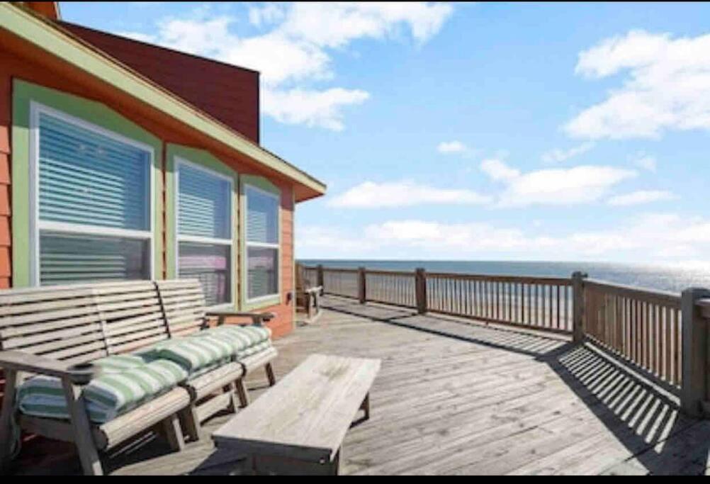 Stunning Beachfront 3 Bedroom Home, Coralmoonbeach Bolivar Peninsula Exterior photo