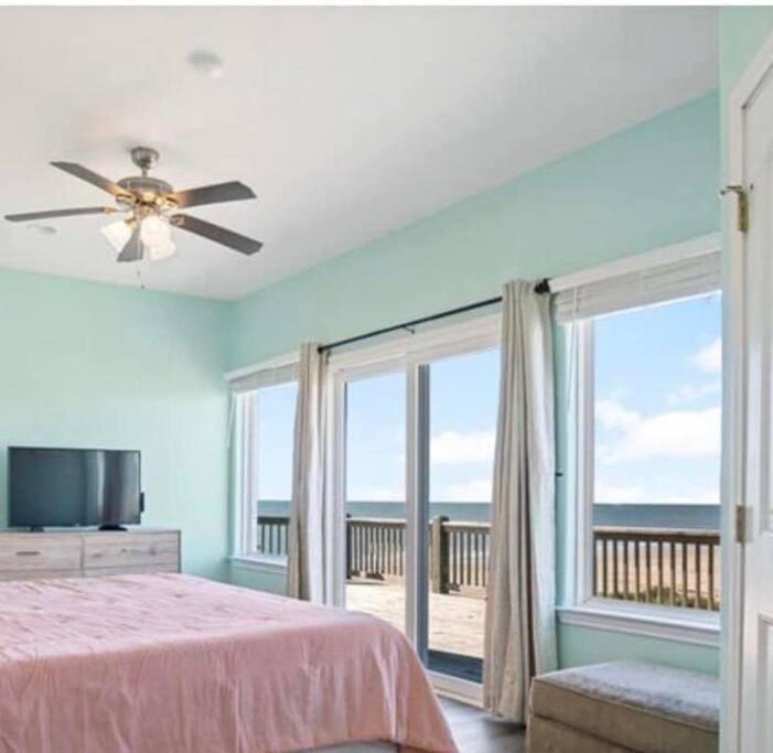 Stunning Beachfront 3 Bedroom Home, Coralmoonbeach Bolivar Peninsula Exterior photo